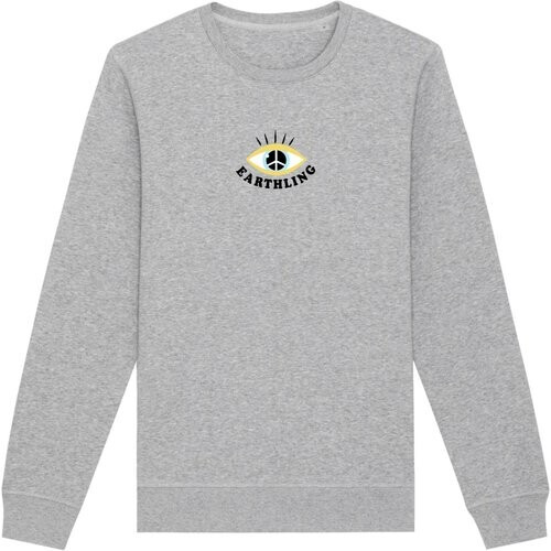 Oat Milk Club dames vegan Sweatshirt Earthling Grijs Tweedehands