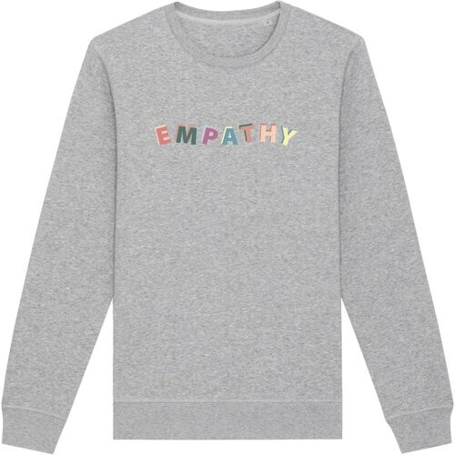 Oat Milk Club dames vegan Sweatshirt Empathy Grijs Tweedehands