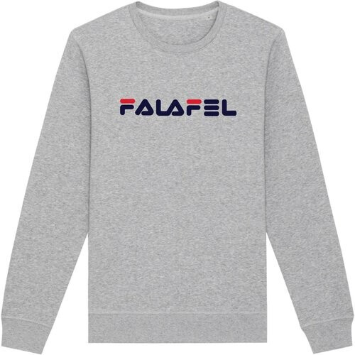 Oat Milk Club dames vegan Sweatshirt Falafel Grijs Tweedehands