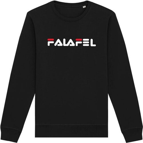 Oat Milk Club dames vegan Sweatshirt Falafel Zwart Tweedehands