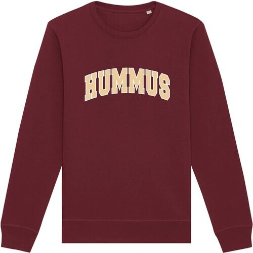 Oat Milk Club dames vegan Sweatshirt Hummus Bordeaux Tweedehands