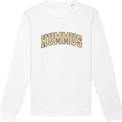 Oat Milk Club dames vegan Sweatshirt Hummus Wit Tweedehands