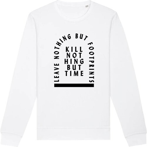 Oat Milk Club dames vegan Sweatshirt Kill Nothing But Time Wit Tweedehands