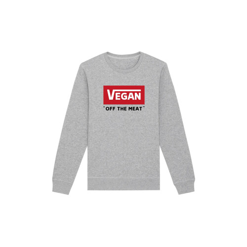 Oat Milk Club dames vegan Sweatshirt Off The Meat Grijs Tweedehands
