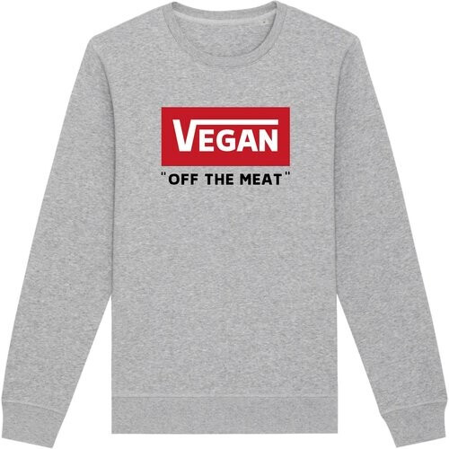 Oat Milk Club dames vegan Sweatshirt Off The Meat Grijs Tweedehands