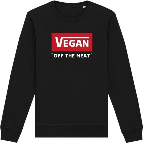 Oat Milk Club dames vegan Sweatshirt Off The Meat Zwart Tweedehands