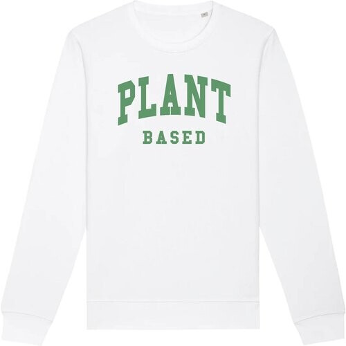 Oat Milk Club dames vegan Sweatshirt Plant Based Wit Tweedehands