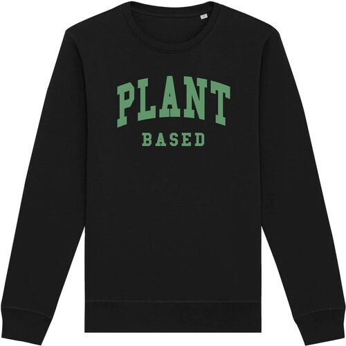 Oat Milk Club dames vegan Sweatshirt Plant Based Zwart Tweedehands