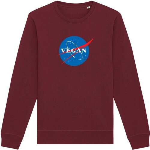 Oat Milk Club dames vegan Sweatshirt Vegan Nasa Maroon Tweedehands
