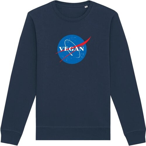 Oat Milk Club dames vegan Sweatshirt Vegan Nasa Navy Tweedehands