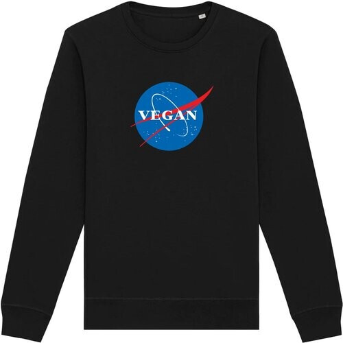 Oat Milk Club dames vegan Sweatshirt Vegan Nasa Zwart Tweedehands
