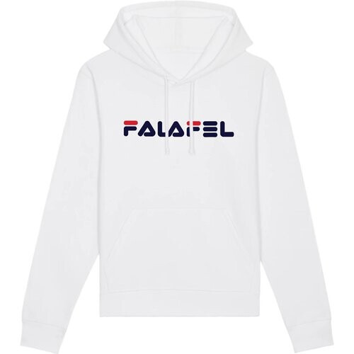 Oat Milk Club mannen vegan Hoodie Falafel Wit Tweedehands