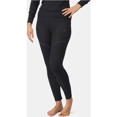 Odlo Bl Bottom Long Active X-Warm Eco Dames Zwart/Donkergrijs Tweedehands