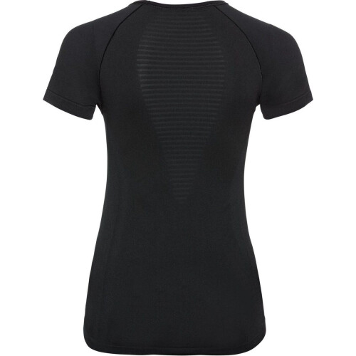 Odlo Suw Top Crew Neck S/S Performance X-Light - Dames Sportshirt - Vochtafvoerend en ademend - Black (XS)