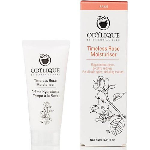 Odylique Timeless Rose Moisturiser - 15ml Reisverpakking Tweedehands