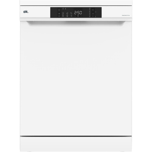 OK ODW6041DFSW - Vaatwasser - 14 couverts - Geluidsniveau 47 dB - Wit