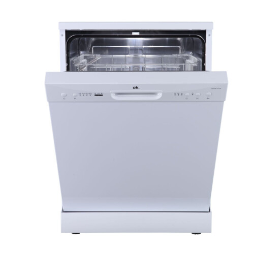 Ok. Odw6061efsw - Vrijstaande Vaatwasser - 60 Cm - 12 Couverts - 49 Db - Energieklasse E | Nieuw (outlet)