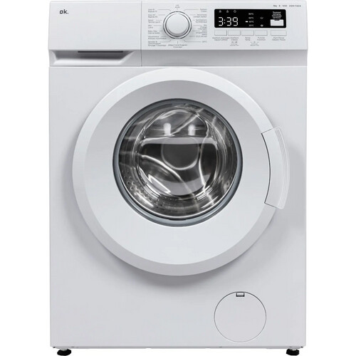 Ok Owm 7126 A - Wasmachine - 7 Kg - 1400 Tpm - Stoomfunctie - Energieklasse A | Nieuw (outlet) Tweedehands