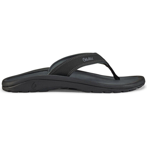 Olukai Ohana - Slipper - Waterbestendig - Black/Dark Shadow 40 Tweedehands