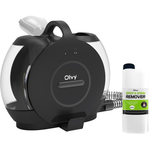 Olvy Tapijtreiniger - Vlekkenreiniger - 15.000 Pa zuigkracht - Inclusief reinigingsmiddel Tweedehands