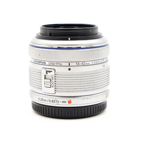 Olympus 14-42mm F3.5-5.6 II R M.Zuiko Digital - MFT-Mount - Occasion - Zilver