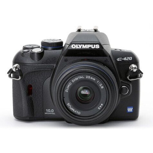 Olympus E-420 - D-SLR Kit - 10Mpx 3,5fps - Zwart Tweedehands