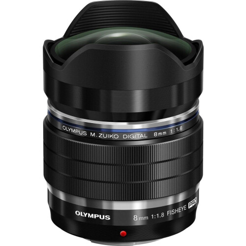 Olympus M.Zuiko Digital ED 8mm f/1.8 Fisheye Pro - Prime lens - Stof- en spatwaterdicht