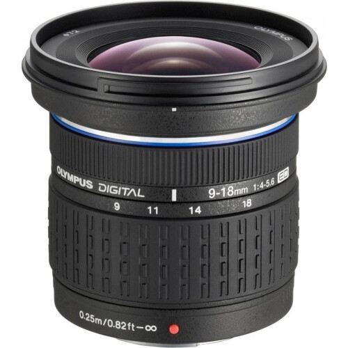 Olympus ZUIKO Digital 9-18mm F4/5.6 - Zoomlens - Compact - Geschikt voor Micro Four Thirds