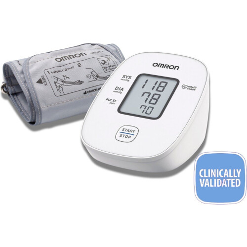 OMRON X2 Basic - Bloeddrukmeter Bovenarm - Intellisense Technologie - 22-32 cm Manchet Tweedehands