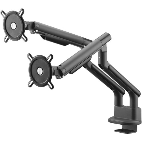 One For All DM 7210 - Universele dubbele monitorarm - Voor 2 monitoren tot 35 inch - Verstelbaar Tweedehands