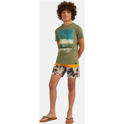 O'Neill Cali Block 13" Zwembroek Junior Geel Tweedehands