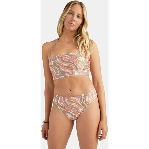 O'Neill Longline Jen Love Bikini Set Bikinibroek Oranje/Wit Tweedehands