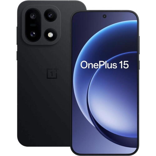 OnePlus 15 5G - Smartphone - 12GB RAM 256GB opslag 165Hz-scherm - Zwart