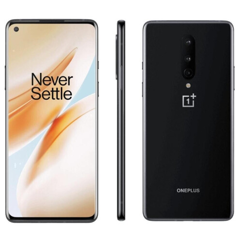 OnePlus 8 - Zwart - 128 GB - Dubbele fysieke simkaart Tweedehands