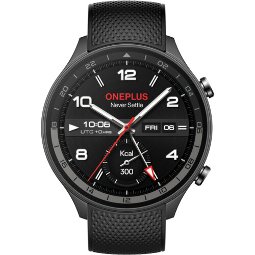 OnePlus Watch 2R - Smartwatch - 1.43" AMOLED - Grijs Tweedehands
