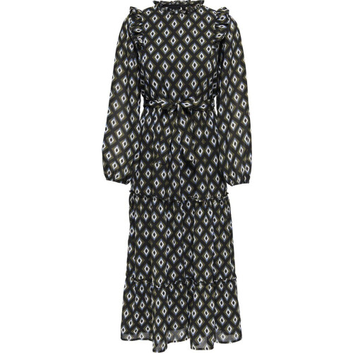 ONLY ONLSTAR L/S MIDI DRESS - Dames Jurk - Maat M - (5715313762693)