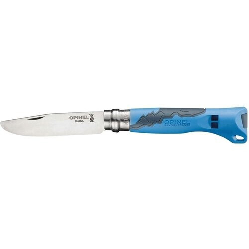 Opinel Nr. 7 RVS Zakmes Junior Blauw Tweedehands