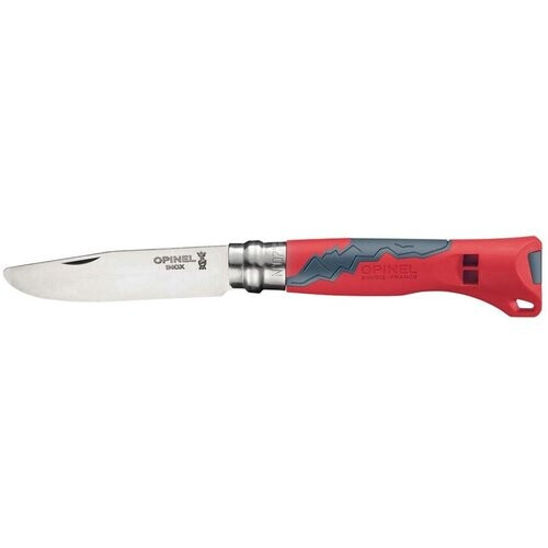 Opinel Nr. 7 RVS Zakmes Junior Rood Tweedehands