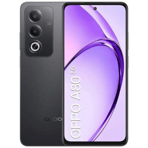 Oppo A80 - Zwart - 256 GB - Dubbele fysieke simkaart Tweedehands