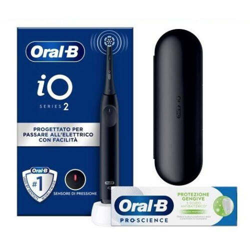 Oral-B iO 2 - Elektrische tandenborstel - 3 poetsstanden - Zwart