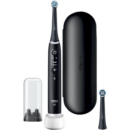 Oral-B iO 6N - Elektrische Tandenborstel - A.I. Poetsapp - Zwart Tweedehands