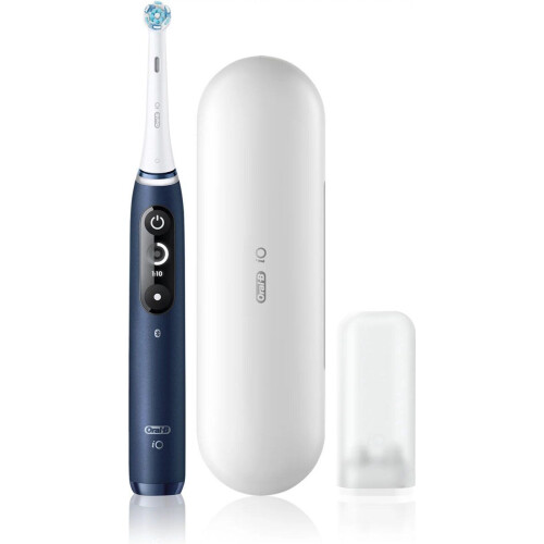 Oral-B iO 7 - Elektrische Tandenborstel - 5 Poetsstanden - Blauw Tweedehands