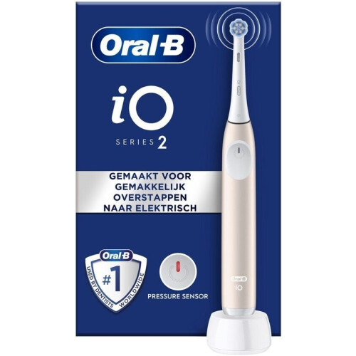 Oral-B iO Series 2 - Elektrische tandenborstel - 3 intensiteitsstanden - Roze Tweedehands