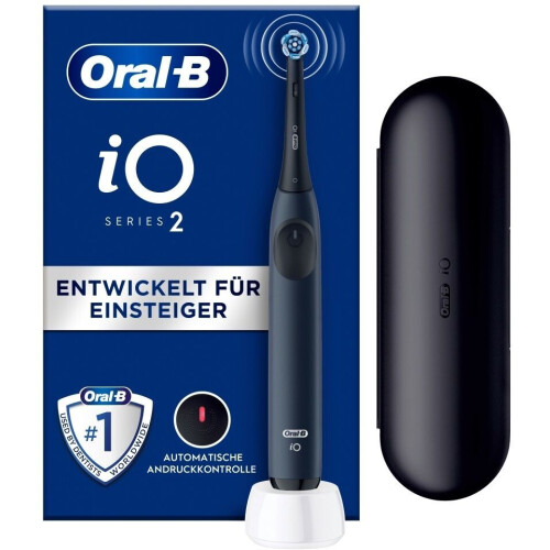 Oral-B iO Series 2 - Elektrische tandenborstel - 3 poetsstanden - Blauw