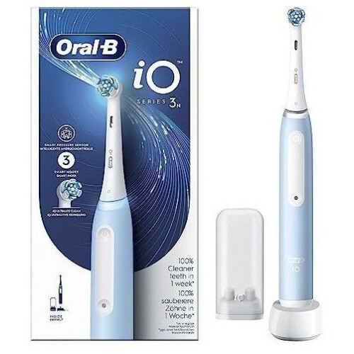 Oral-B iO Series 3N - Elektrische Tandenborstel - Poetsdrukbeveiliging - Blauw
