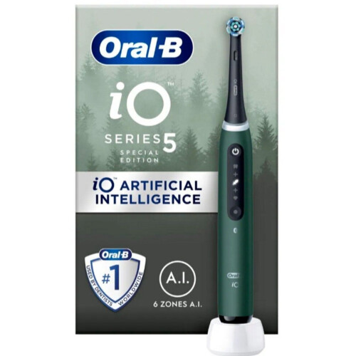 Oral-B iO Series 5 - Elektrische tandenborstel - 5 poetsstanden - Groen