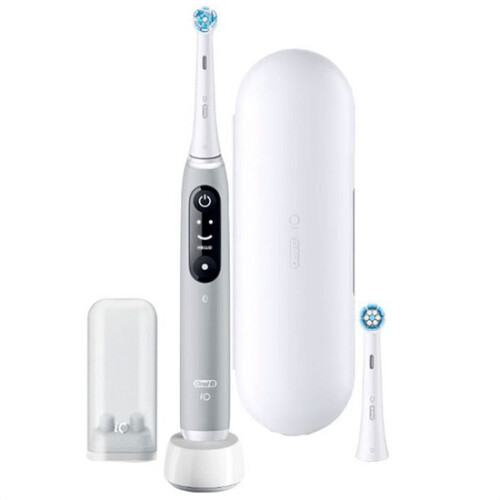 Oral-B iO Series 6N - Elektrische tandenborstel - 5 poetsstanden - Grijs