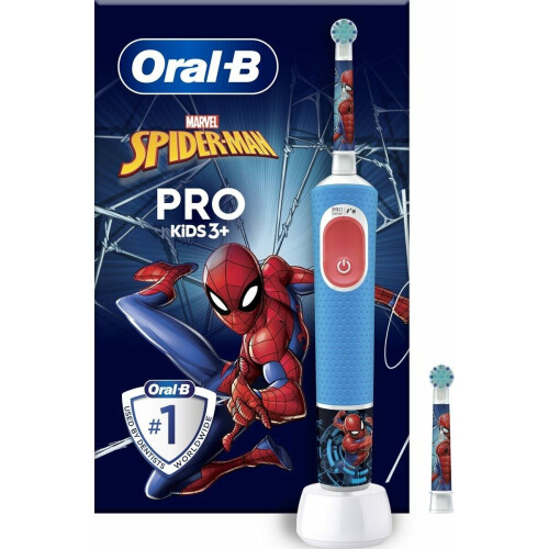 Oral-B Vitality Pro Kids - Elektrische tandenborstel - 2 poetsstanden - Spider-Man