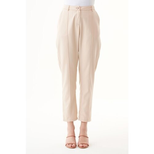 ORGANICATION dames vegan Broek Abby Steenbeige Tweedehands