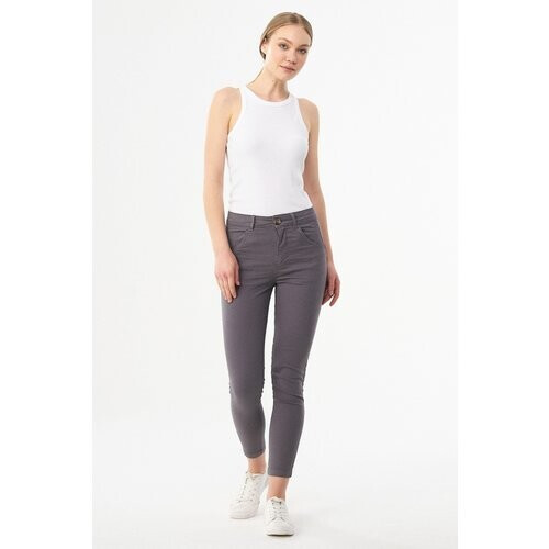 ORGANICATION dames vegan Broek Donkergrijs Tweedehands